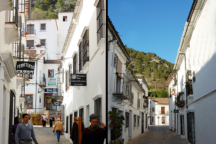 Streets of Grazalema Town